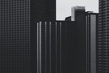 arkitektur, mørk, bygning, infrastruktur, himmel, skyskraber, tårn