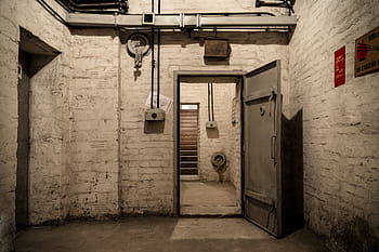 shelter, underground, bunker, the door