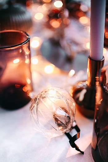 クリスマステーブルデコレーション、 クリスマス、 テーブル、 装飾、 テーブルセット、 ピンク、 休日、 グラマー、 キャンドル、 お祝い、 クリスマスデコレーション