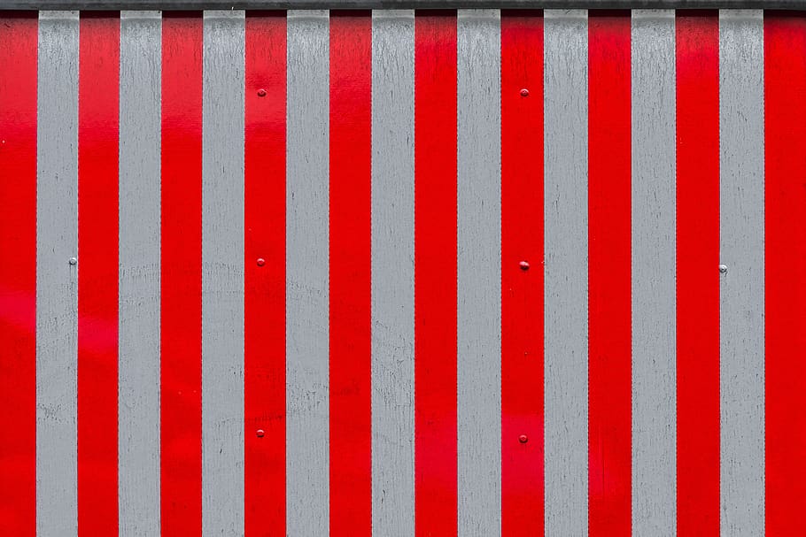 background, red white, striped, stripes, metal, mobile shop, graphically, auto, paintwork, texture, structure