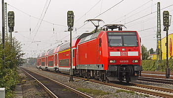 Regionalzug, Doppelstockwagen, elektrische Lokomotive, br 146, br146, erste Serie, Zug, münster mecklenbeck, Verzweigungswege, Eisenbahn, Schienenverkehr