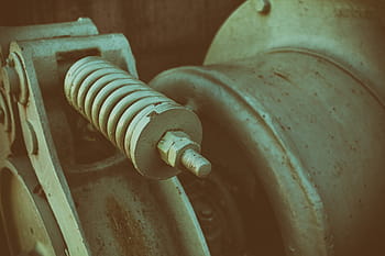 old, abandoned, machinery, dockyard., captured, england., Close-up shot, Chatham Dockyard, Image, Kent, England