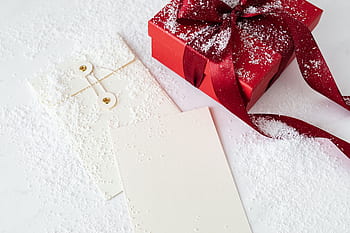 regalo de navidad, envoltura de regalos, caja de regalo, navidad, rojo, regalo, vacío, tarjeta