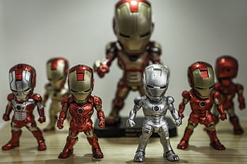 写真、 驚異、 アイアンマンの置物コレクション、 アイアンマン、 スーパーヒーロー、 おもちゃ、 数字、 遊び、 アクションフィギュア、 漫画、 コミック
