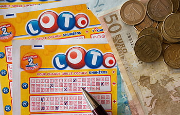 two, lotto tickets, euro coins, games, random, loto, lottery winner