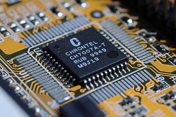 chrontel ch7007a chip, motherboard, teknologi, digital, perangkat keras, microscheme, detail, papan sirkuit, teknologi tinggi, papan prosesor, komputer pribadi