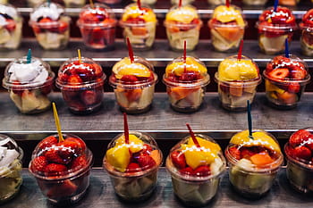la, boqueria, makanan, pasar, barcelona, ​​spanyol, La Boqueria, pasar makanan, Barcelona Spanyol, buah-buahan, sehat