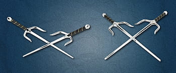 two, pairs, gray, sai swords wallpaper, stylet, knife, japanese sai dagger, ninja weapons, blade, garda, handle