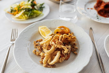 makanan, makanan laut, Italia, sorrento, Lezat, Amalfi, pantai