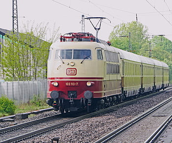 intercity, fernzug, express train, br103, br 103, electric locomotive, railway, rail traffic, special crossing, the moselle range, hetzerath