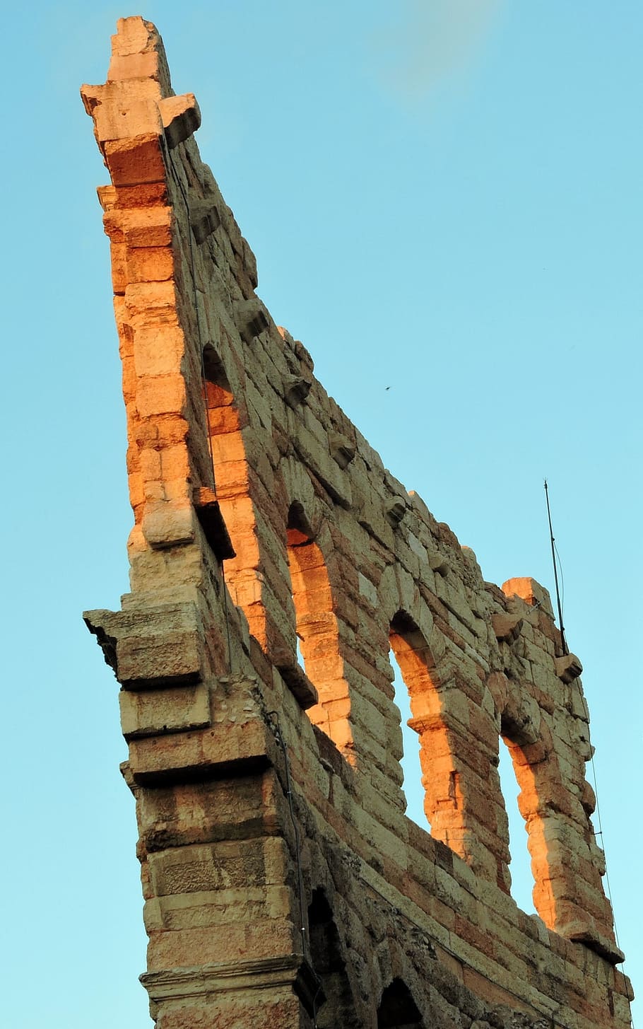 aréna, ala, památník, verona, romano, Itálie