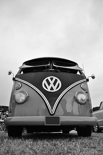 fotografie ve stupních šedi, autobusy Volkswagen, vw táborník, Historické auto, auto, táborník, vinobraní, vw, vozidlo, dodávka, klasický
