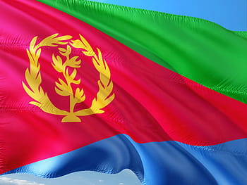 international, flag, Eritrea, nord Vest, Sudan