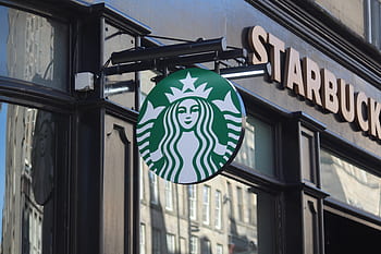 starbucks, coffee, drink, cafe, shop, espresso, restaurant, morning, food, logo