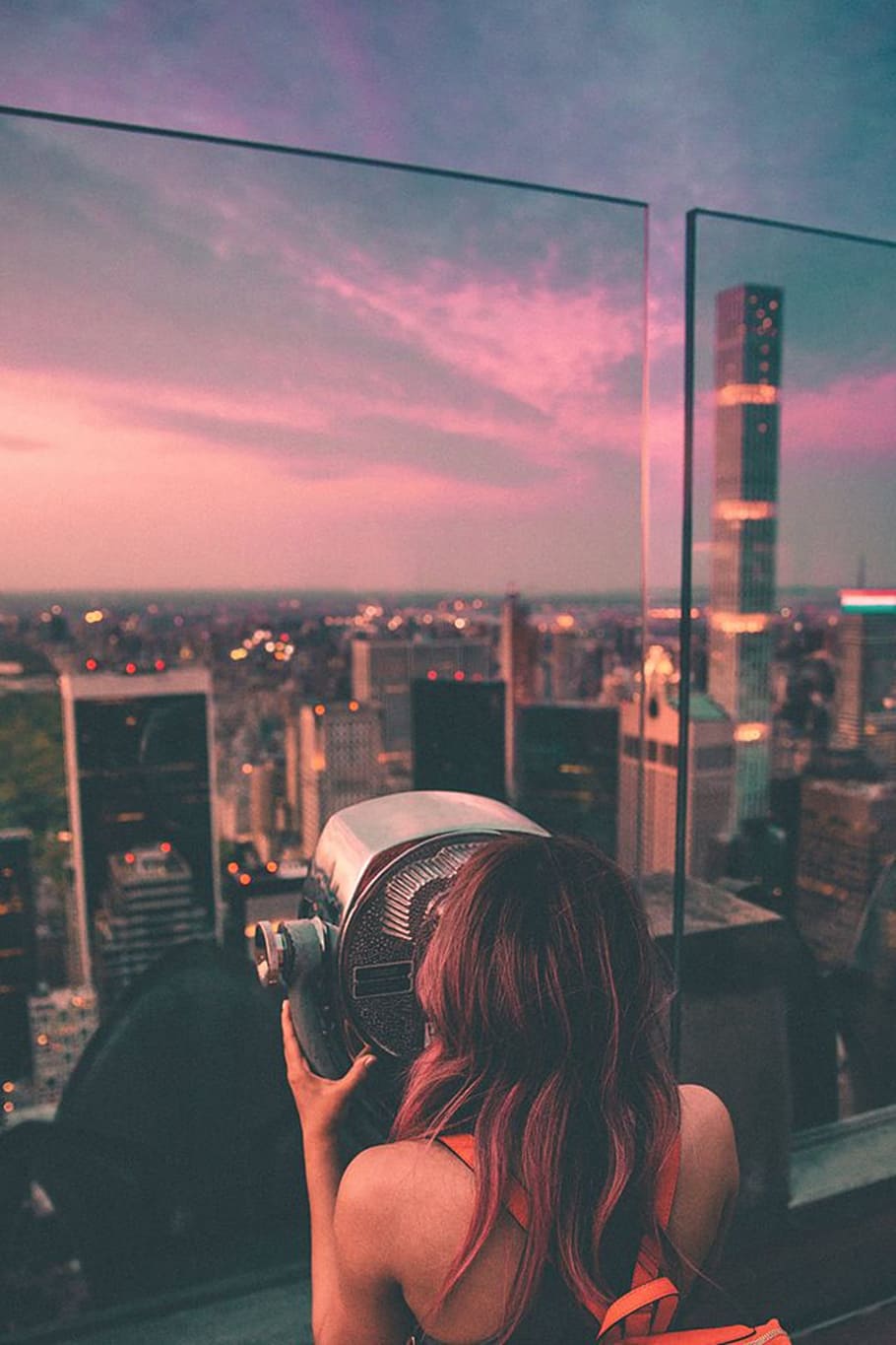 woman, looking, scope, front, building, Presets, Lightroom, Instagram, Summer, presets lightroom, nice picture