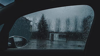 rainwater dew, car windshield, rainwater, dew, car, windshield, window, mirror, rain, glass, weather