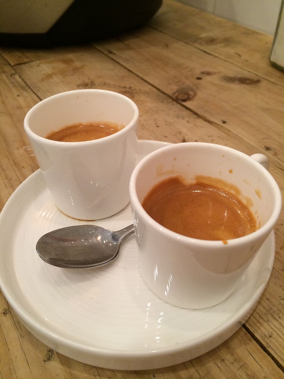 coffee, eat, drink, restaurant, pub, cup, heat - Temperature, brown, table, cafe, espresso