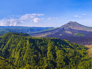 Bali, Nature, Mountain, Pond, Volcano, tropical, indonesia, travel, water, summer, vacation