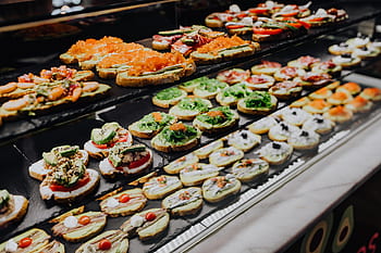 mercado de san miguel, Evropa, trh, jídlo, tapas, občerstvení, mercado, de, san, miguel, Madrid