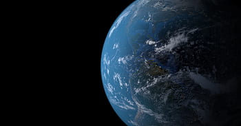 Země, prostor, vesmír, planeta, astronomie, nasa, měsíc, svět, obíhat, globální