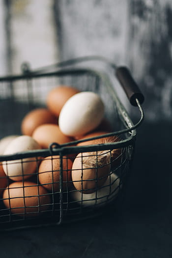 keranjang kawat logam, telur, kawat logam, keranjang, logam, kawat, makanan, telur hewan, kesegaran, pertanian, makanan mentah