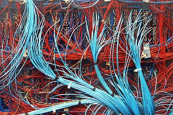 počítač, kabel, technologie, data, digitální, elektronický