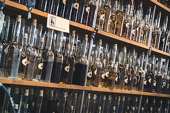 magazin de lichior de casă, de casă, magazin, alcool, băutură, consecutiv, raft, depozit, sticlă de vin, vin, Winery