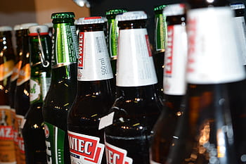 pullo, juoma, juoda, näyttö, baari, hämärtää, pehmennys, alkoholi