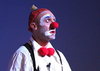 Person, tragen, rot, Pierrot Nase, Clown, Zirkus, adresse von, Spaß, Lachen, Kostüm, Nase