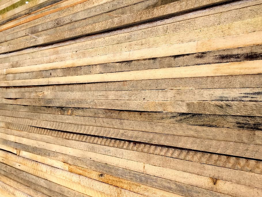 dřevo, desek, zásobník, bohlen, hromadu dřeva, pozadí, dřevo - materiál, vzor, pruhovaný, texturou, materiál
