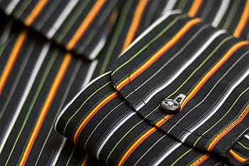 složené, bílý, Černá, pruhovaný, textil, pánské košile, košile, oděv, oblečení, chytrý, manžeta
