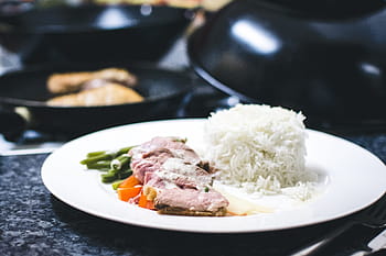 แกง, อกเป็ดกลาง, ผัก, ข้าว, Gren, กลาง, เป็ด, เต้านม, แข็งแรง, บ้าน, ทำที่บ้าน