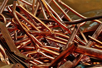 brass tube frame, copper, scrap metal, scrap, disposal, recycling, reuse, collection point, junkyard
