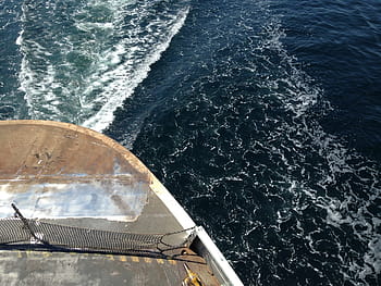 brown ship, white, ship, blue, ocean, boat, sea, water, waves, net, nautical vessel
