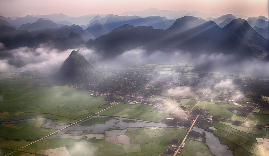 vietnam, landscape photo, binh minh, landscape of vietnam