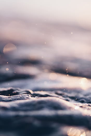 nepojmenovaná, moře, oceán, voda, vln, Příroda, rozmazat, bokeh, vlna, modrý, pozadí