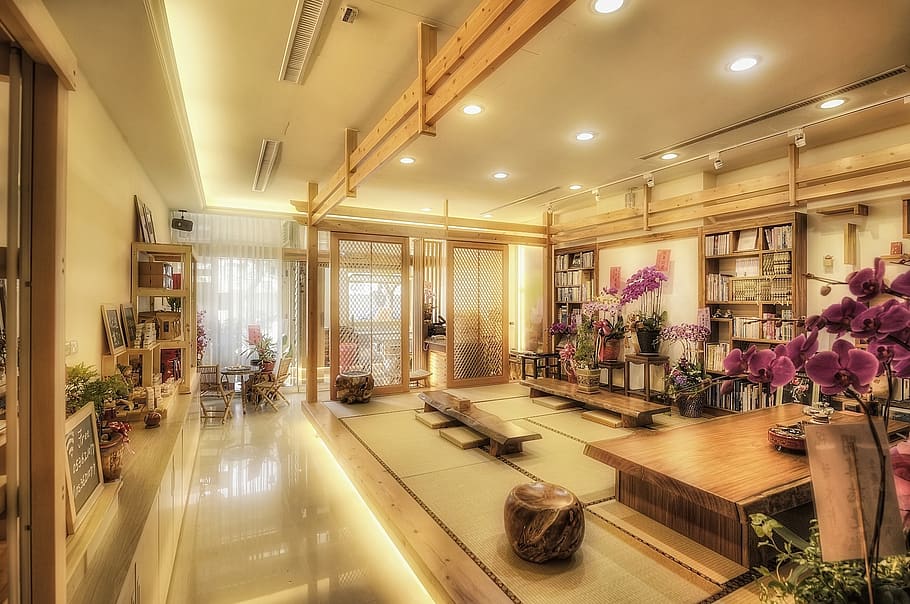 desain interior, sweetwater hin, tatami, konstruksi kayu, kayu solid