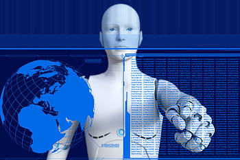 robot illustration, robot, cyborg, futuristic, android, cybernetics, intelligence