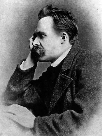 ชาย, การสวมใส่, สีดำ, ผู้ประกาศ, Friedrich Nietzsche, ภาพเหมือน, 1882, นักปรัชญา, ดำและขาว