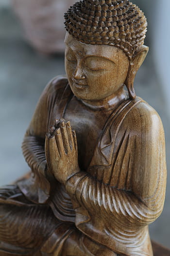 buda, wood, religion, face, buddhism, sculpture, buddha, asia, statue, pray, religious