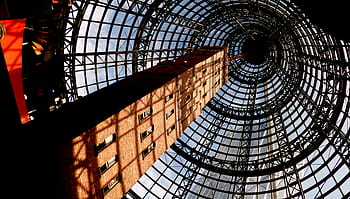 Shot Tower, Melbourne, low, angle, photography, pf, building