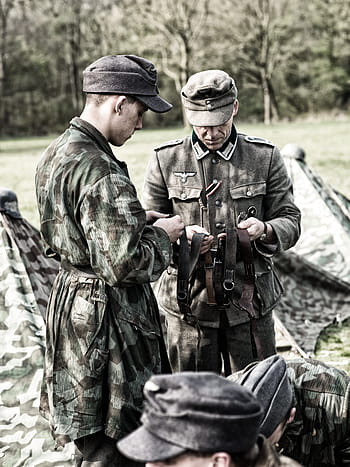 재교육, 흐로 닝언, 낙오자, Wehrmacht, 해방, 제 2 차 세계 대전, 군, 군대, 육군, 제복, 무기