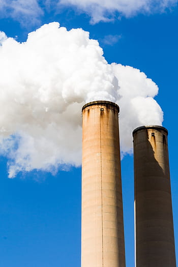 ciminiere, inquinamento, ciminiera, industriale, fabbrica, pianta, industria, camino, aria, cielo, energia