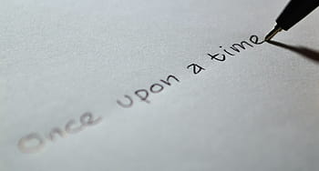 upon, time hand, written, text qoute, One, time, hand, written text, once upon a time, writer, author