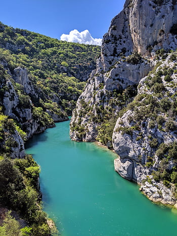 řeka, zátoky, provence, Příroda, verdon, Skála, gorges du verdon, Francie, jižní, Dovolená, letní