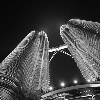 věže Petronas, kuala lumpur, malajsie, budov, architektura, mrakodrap, nebe, město, asijský, cestovat, dobrodružství