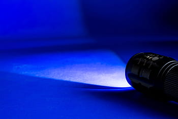 torcia accesa, cono leggero, splendore, torcia elettrica, luce, blu, illuminato, notte, nessuno, natura, avvicinamento