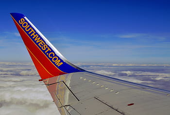 Südwesten Flugzeug, Südwesten, Fluggesellschaft, Transport, Flugzeug, Flug, kommerziell, Ebene, fliegen, Reise, Jet