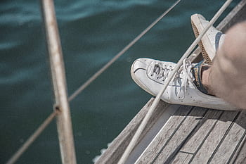 legs, footwear, shoe, travel, sea, water