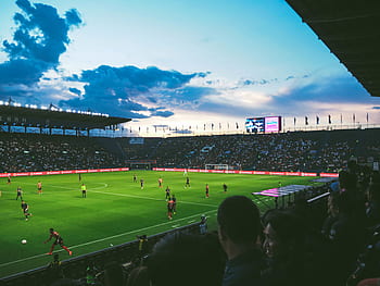 Fotbal, pole, turnaj, sport, hra, lidé, dav, muži, ženy, hráčů, soutěž